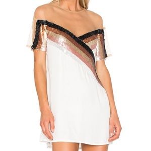 NBD Mireya Dress in Galatic Stripe